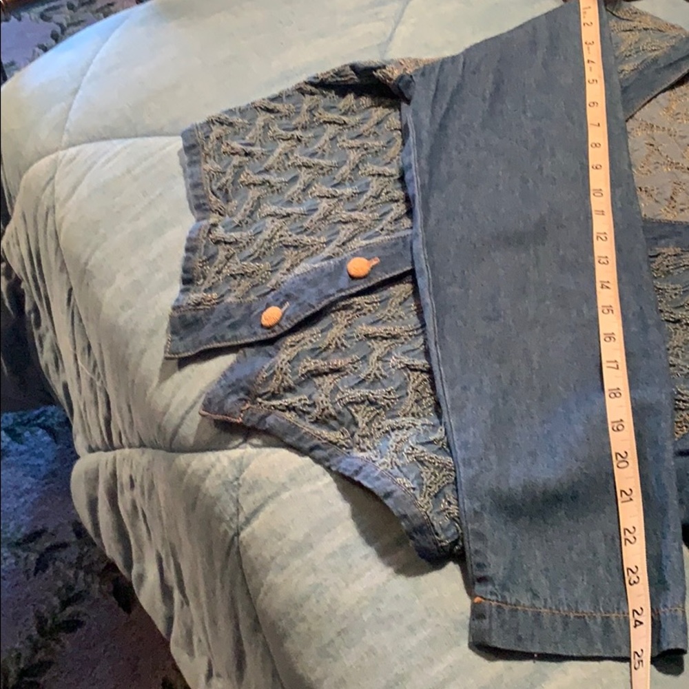 Cache cropped denim jacket - Picture 6 of 6